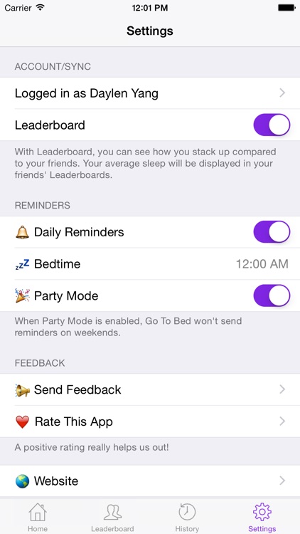 Go To Bed - Bedtime Reminders and Sleep Tracking screenshot-4