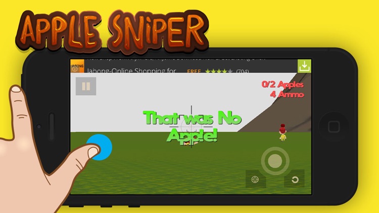 Apple Sniper Shooter 3D screenshot-3