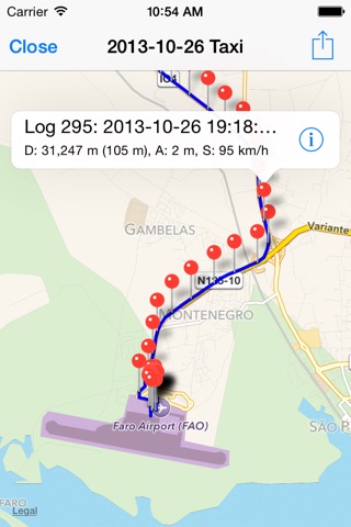 GPSLogbook - Your GPS Logger screenshot 2