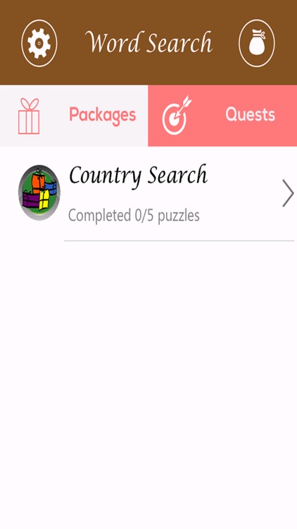 Country Word Search