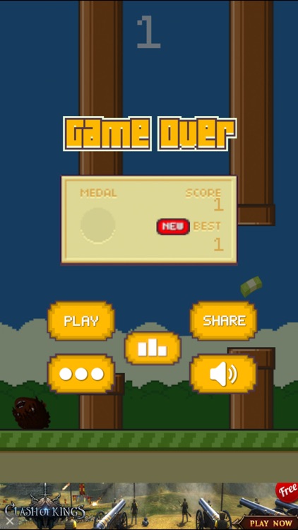 Flappy Singer-Tap to fly screenshot-3