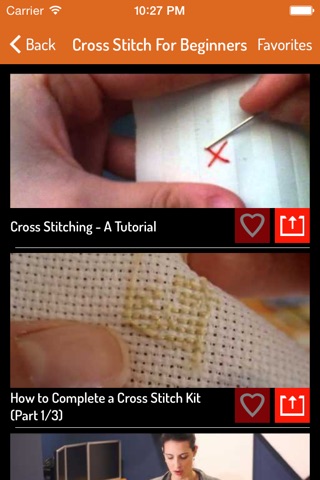 X Stitching Techniques screenshot 2