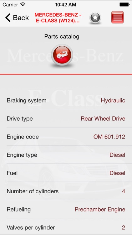 Autoparts Mercedes-Benz E-class screenshot-3