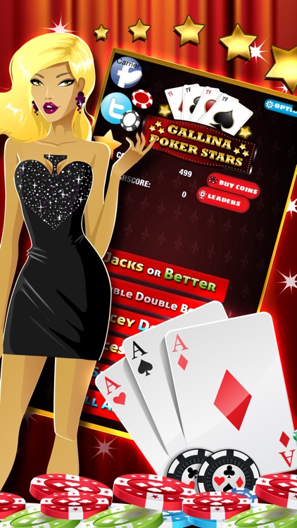 "Aces Gallina Video Poker Stars" - Hit The House In A Vegas Style Casino Cards Game!