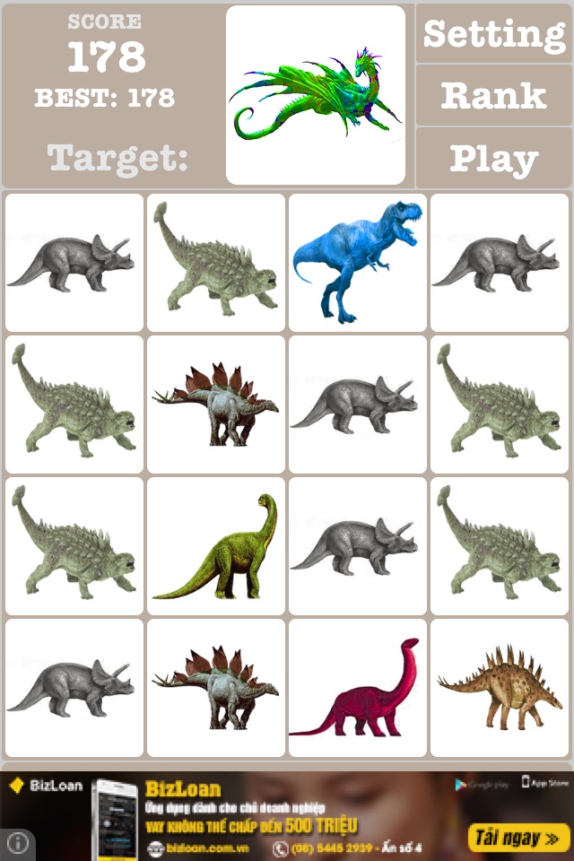 2048 Jurassic Dinosaur World Game screenshot 3
