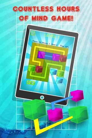 Jelly Cube Pipe Link Match Pro screenshot 2