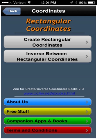 Rectangular Coordinates screenshot 2