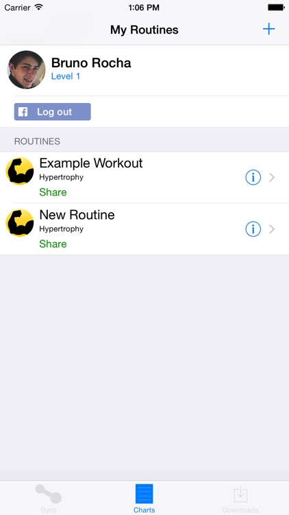 Mirin - Workout Network