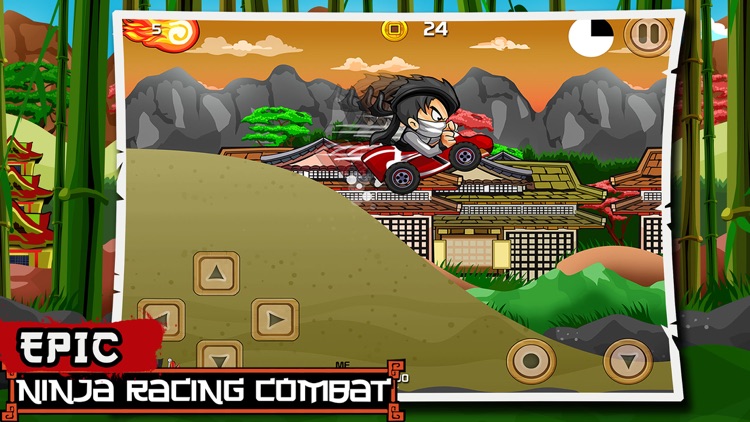 Ninja Combat Dash Racing Edition - Free Samurai Warrior Road Rally Bike, Car and Skateboard Race