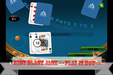 An Insanely Fun Black Jack - A Night Party with Vegas Sexy Girl in Casino Games screenshot 2