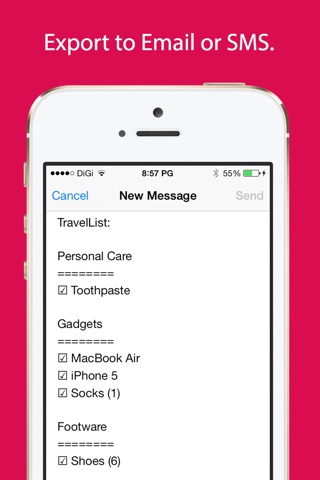 Simple Travel List screenshot 3