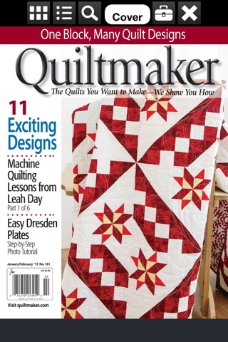 Quiltmaker Magazine screenshot 2