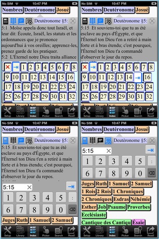 Sainte Bible(French bible collection) screenshot 4