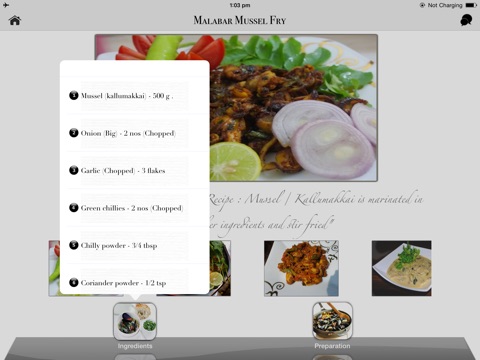 MusselRecipes screenshot 3