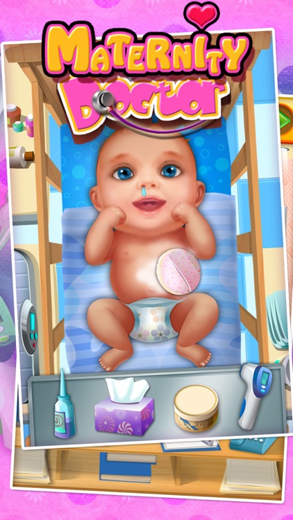 Little Newborn Baby Doctor - kids game & new baby screenshot-3