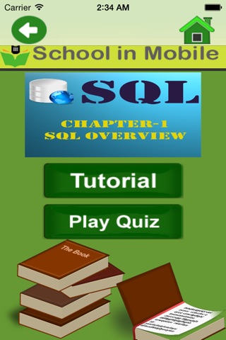 SQL Tutorial screenshot 2