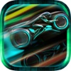 Ai Alien Warrior Neon Bike Race Fight XL