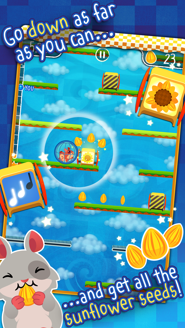 How to cancel & delete Hamster Roll - Cute Pet in a Running Wheel Platform Game from iphone & ipad 1