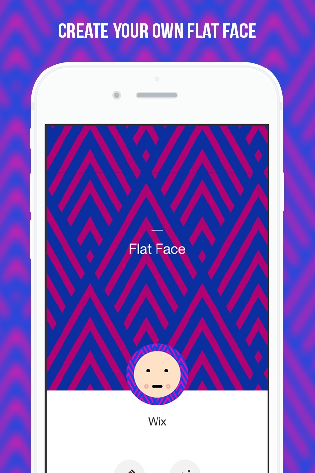 Flat Face - Avatar Face Maker screenshot 2