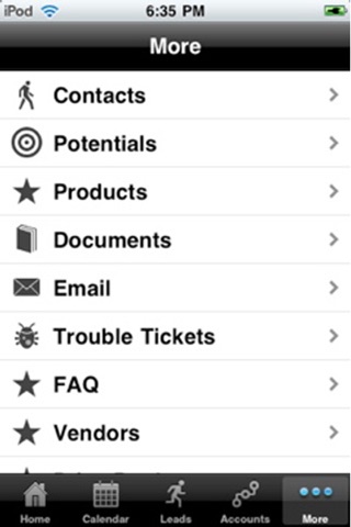 Vtiger CRM for iPhone screenshot 3