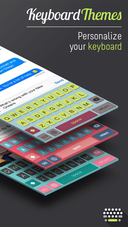 Keyboard Themes - Custom Color Keyboards & Font Style for iPhone & iPad (iOS 8 Edition)