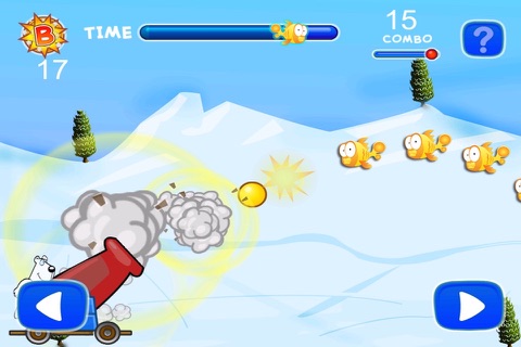 A Polar Bear Fish Shooter Cannon Skill Fun Free screenshot 3