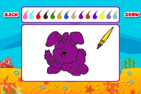 Kids Paint Color Book - coloring pages screenshot 4