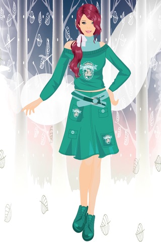 Chic Winter Dress Up Game screenshot 4