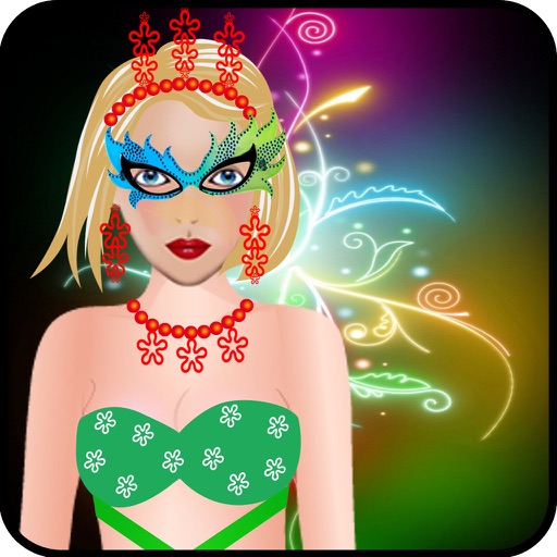 Virtual Makeover Mardi Gras iOS App