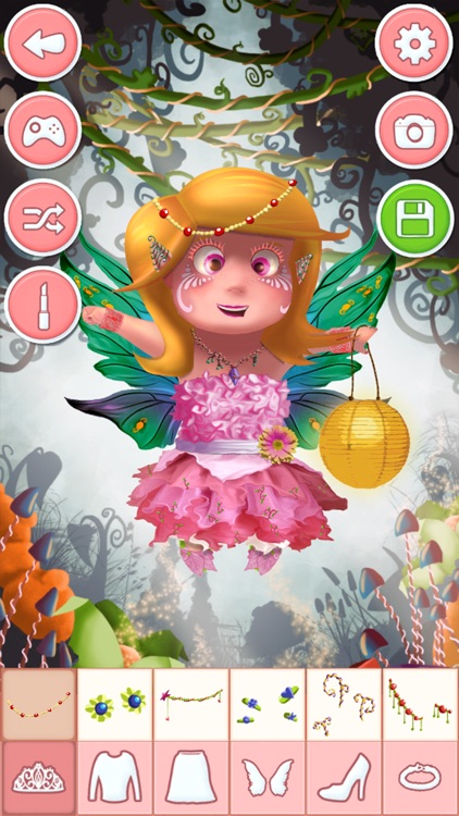 Fairy Salon Dress Up and Make up Games for Girls screenshot-4