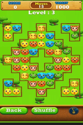 Pet crush hd-The best free puzzel  match 3 game for kids and family. screenshot 3