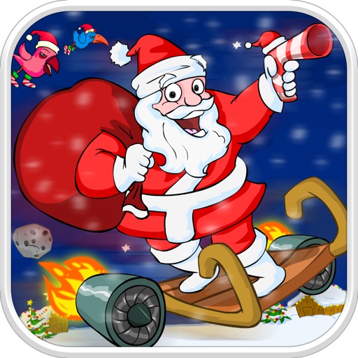 Jet Sleigh Santa Crew - Holiday Racing In The Air! Icon