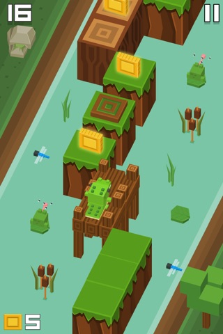 Wunder Run - Cubic Cliff Hopper screenshot 2