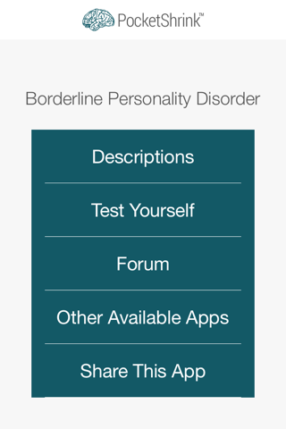 Borderline Personality D Test screenshot 2