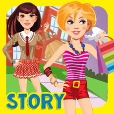 Activities of My Own Design Club Interactive High School Life Dress Up Story Book - Free App