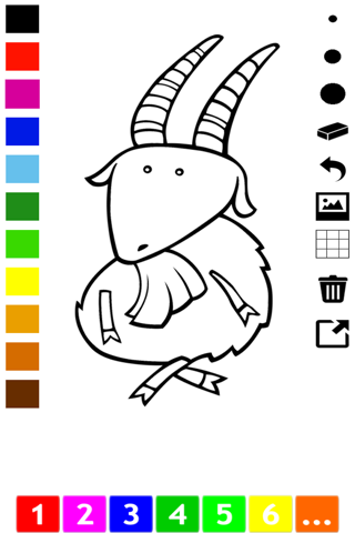 Animals coloring book for children screenshot 3