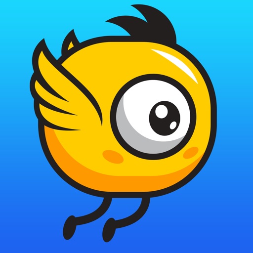 Flappy Wigs - Tap to Flap a Cute Flappy Bird iOS App