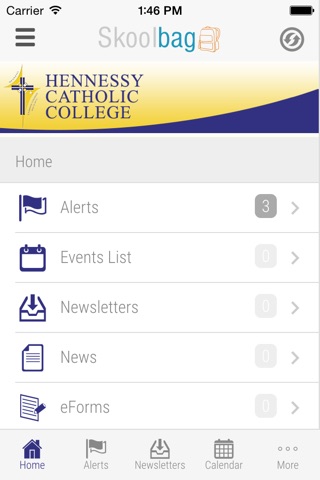 Hennessy Catholic College - Skoolbag screenshot 2