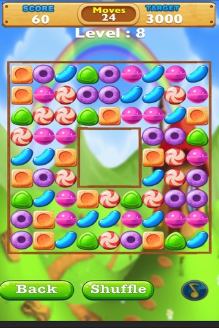 Crazy Candy : The case fun crazy Matching link game screenshot 4