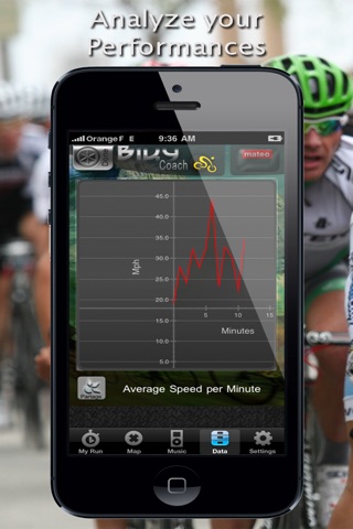 Biky Coach - Sport GPS Biking / Cycling / Bike / Racer - Free Edition screenshot 2