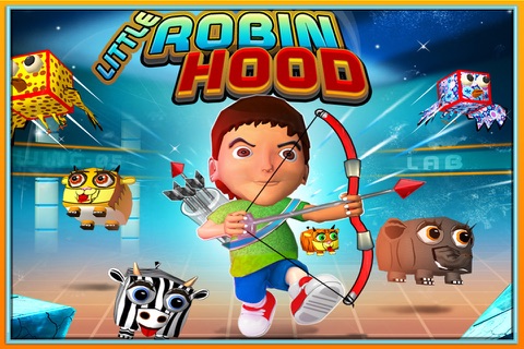 Little Robinhood (Bow and arrow aim archery skill shooting game!) screenshot 2