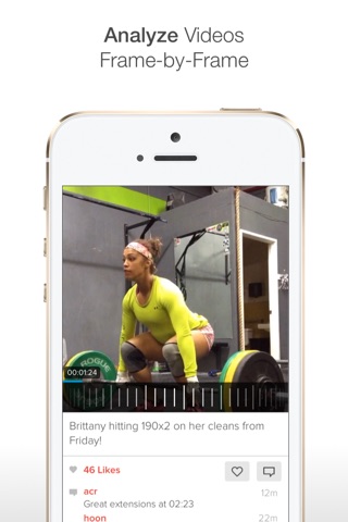 Throwdown – Fitness Community, Workout Journal & Program, Photo & Video Analysis screenshot 4