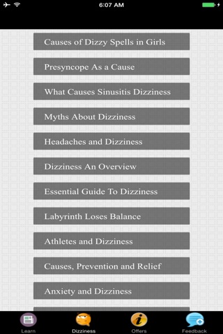 Causes Of Dizziness - Anxiety and Myths screenshot 3