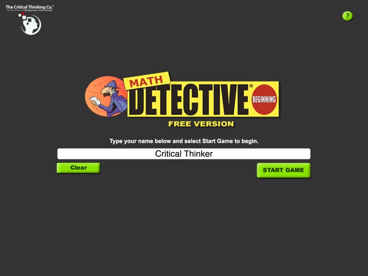 Math Detective® Beginning (Free)