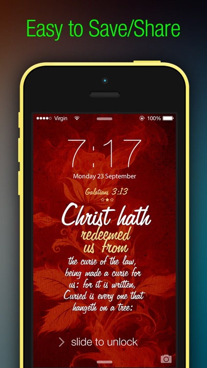 100 Top King James Holy Bible Quotes For Daily Usage in Wallpaper, Lock Screen & Background Share with Facebook and Mail Your Friends screenshot-4