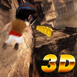 Arab Persian Prince Run 3D - Dodge a train and explore middle east temple