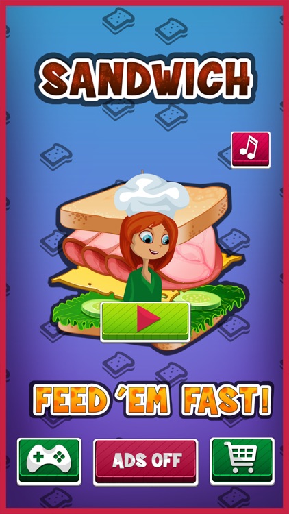 A Sandwich Maker Shop Story - Pizza & Lunch Fair Fast Food Cooking Restaurant Games for Kids