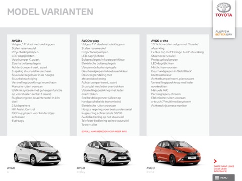 Aygo Brochure België screenshot 4