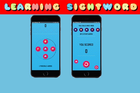 1st sight words - learning games for kids screenshot 3