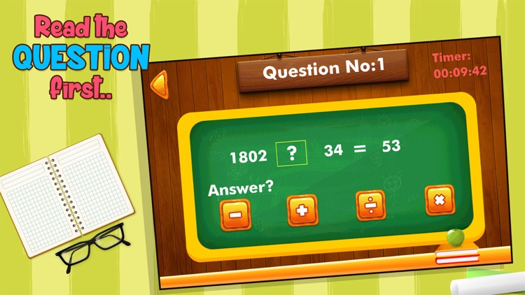 Math Game : Four Operations